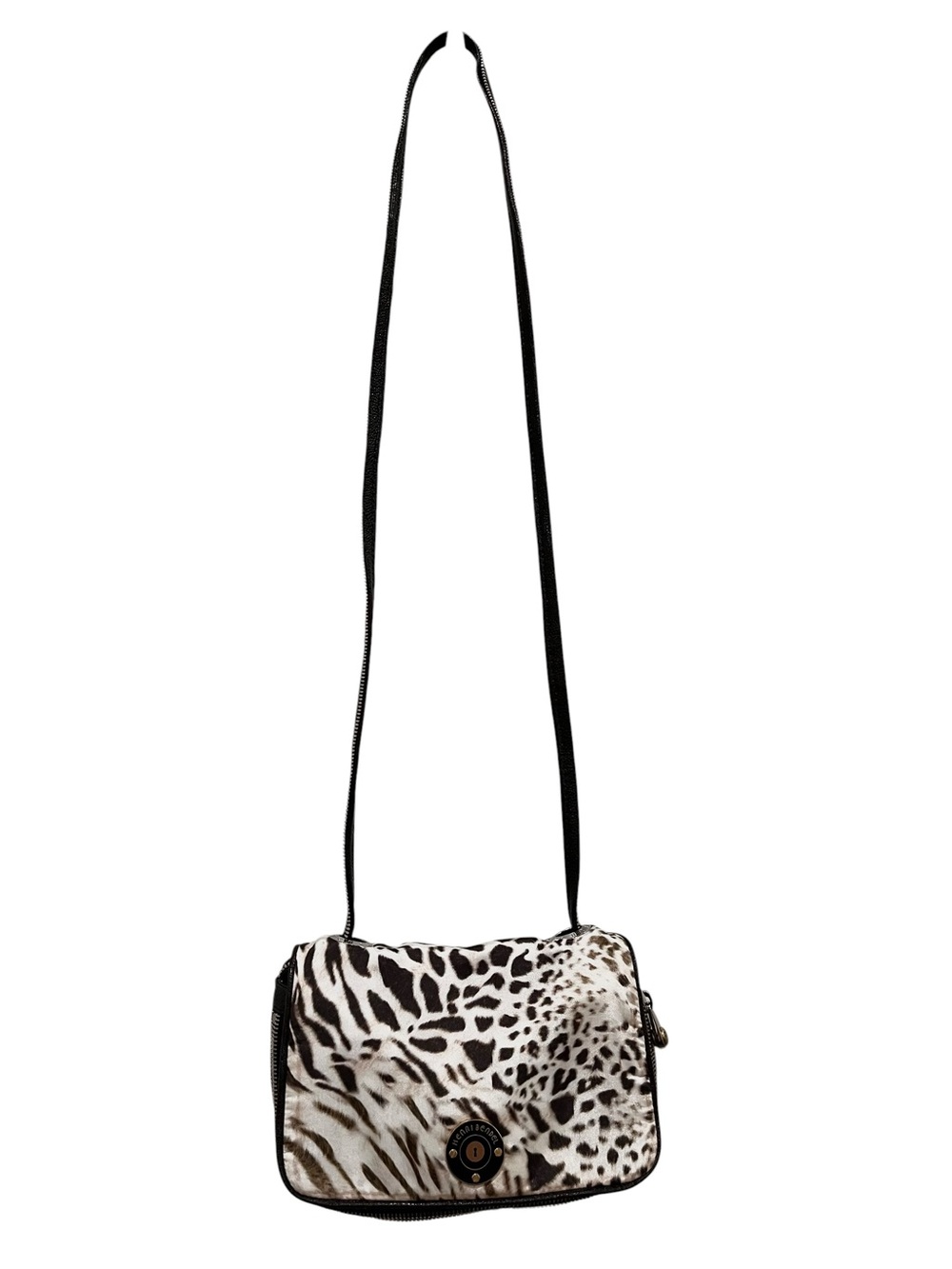 Henri Bendel Expandomatic Animal Print Crossbody Bag NWOT